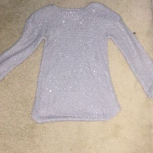 Girls sparkly sweater